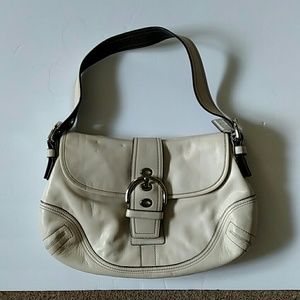 Coach handbag with small wallet